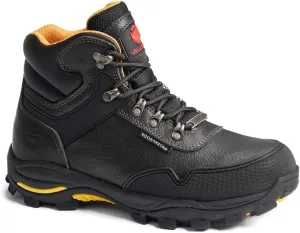 SUREWAY Men's 6" Soft/Steel Toe Heavy Duty Waterproof Work Boot - Leather,Lace Up,Oil/Slip Resistant Dual-Density Comfortable EH Construction Industrial Ankle Safety Men Work Boots,Roofing, Hunting
