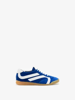 Track Sneaker Cobalt White