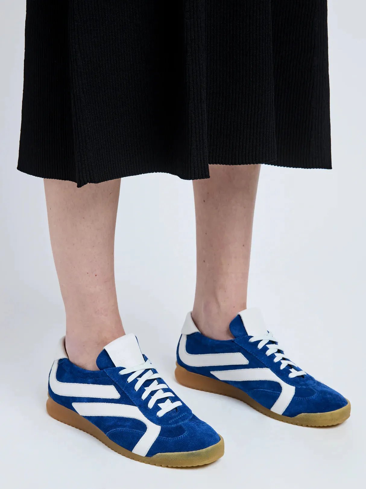 Track Sneaker Cobalt White