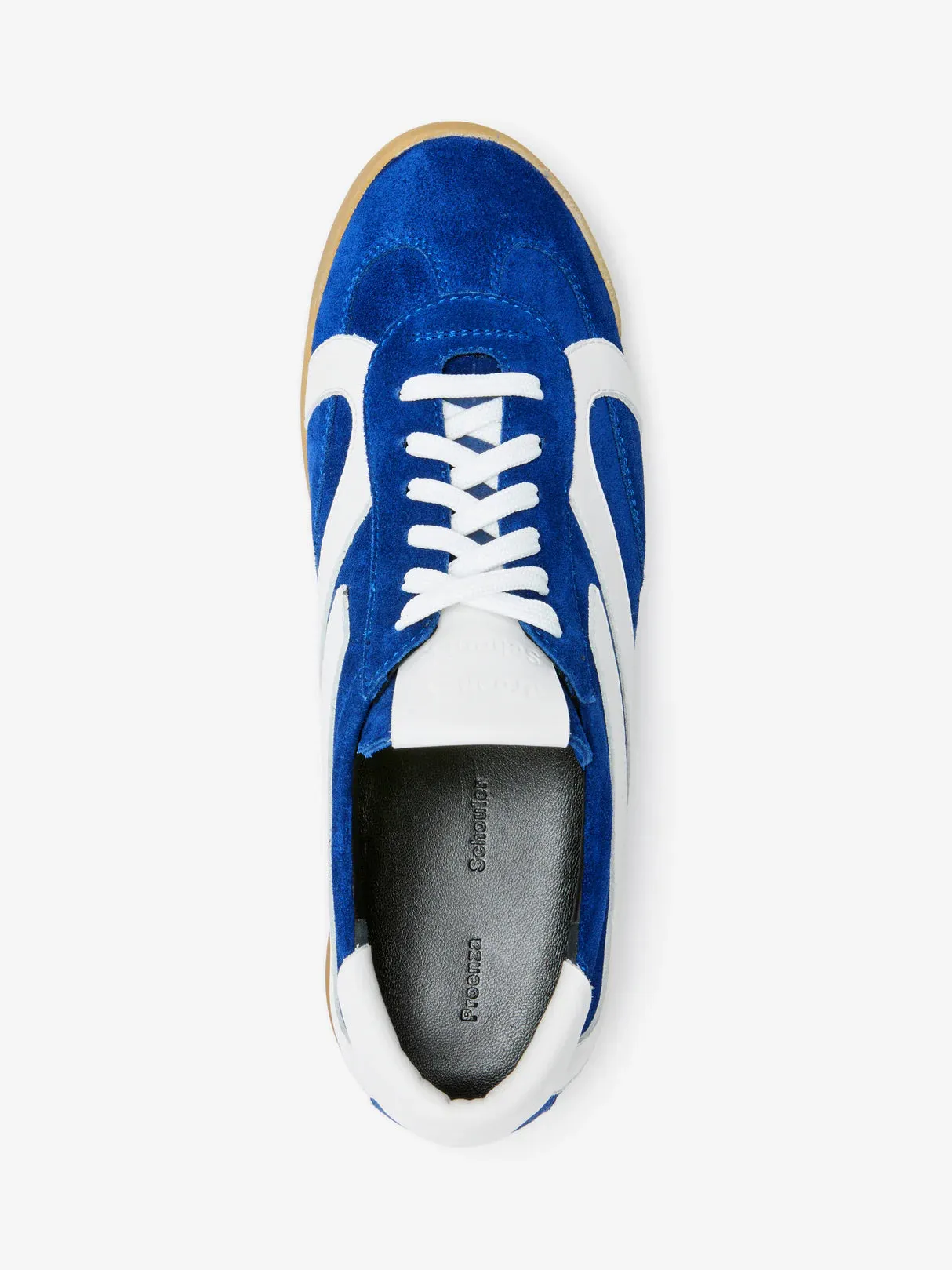 Track Sneaker Cobalt White