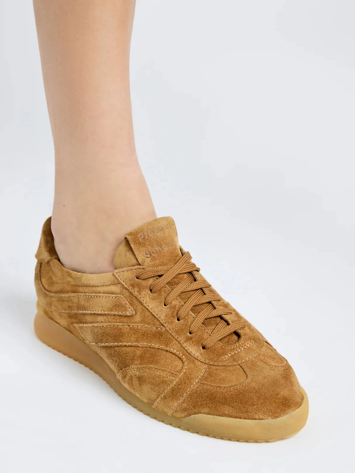 Track Sneaker Tobacco Suede