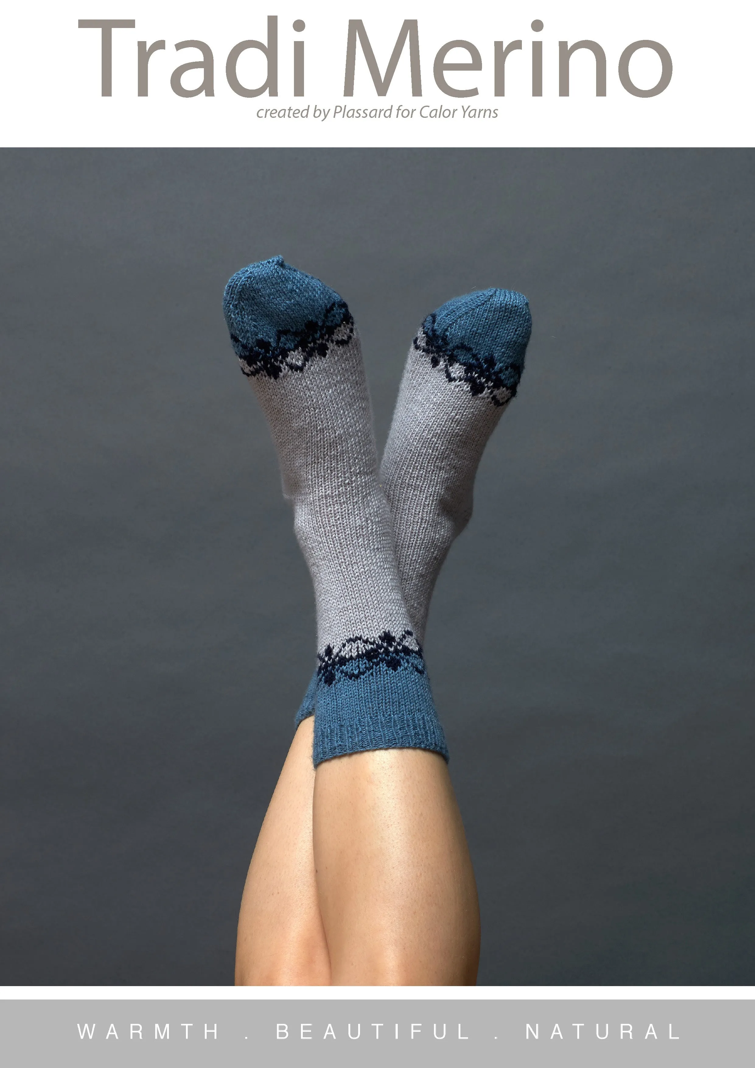 Tradi Merino Fair Isle Sock Kit