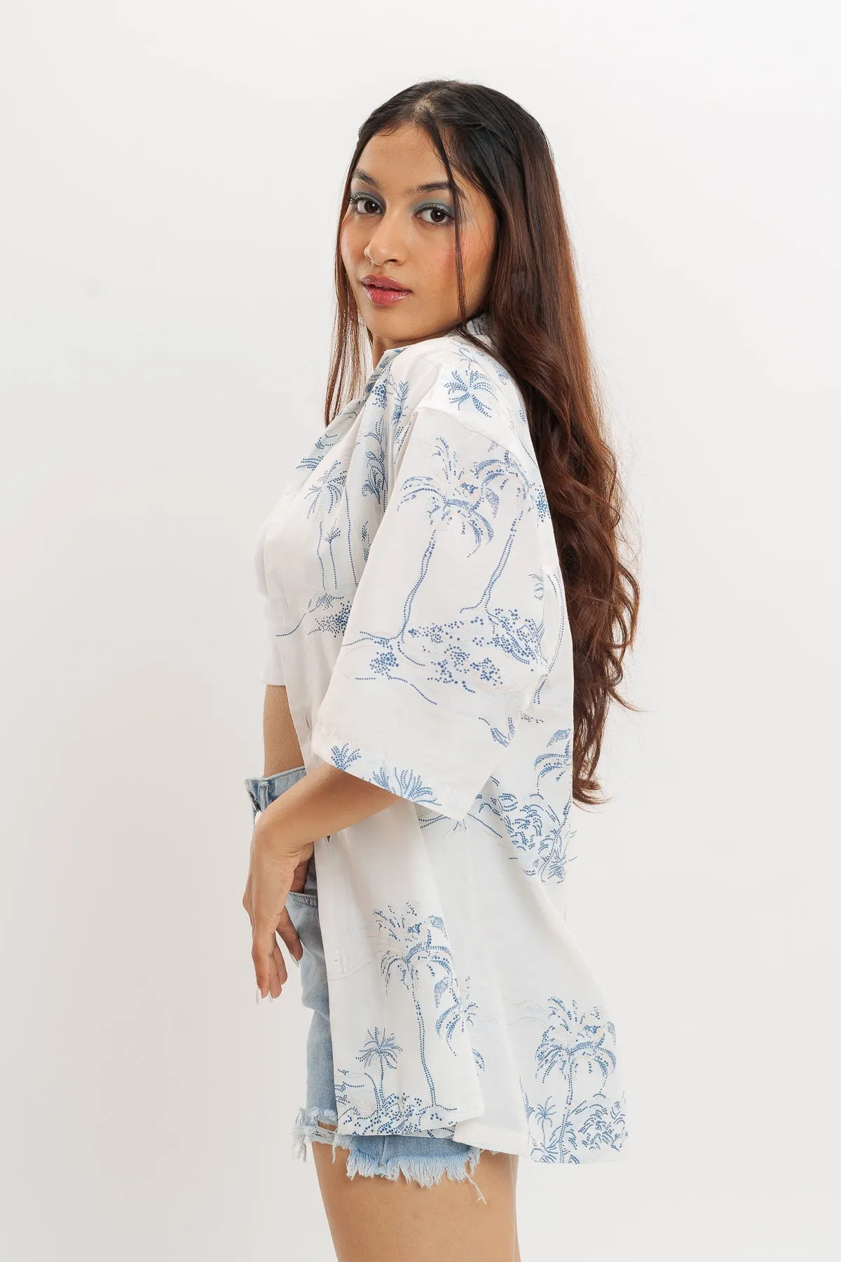 Tropical Print Shirt