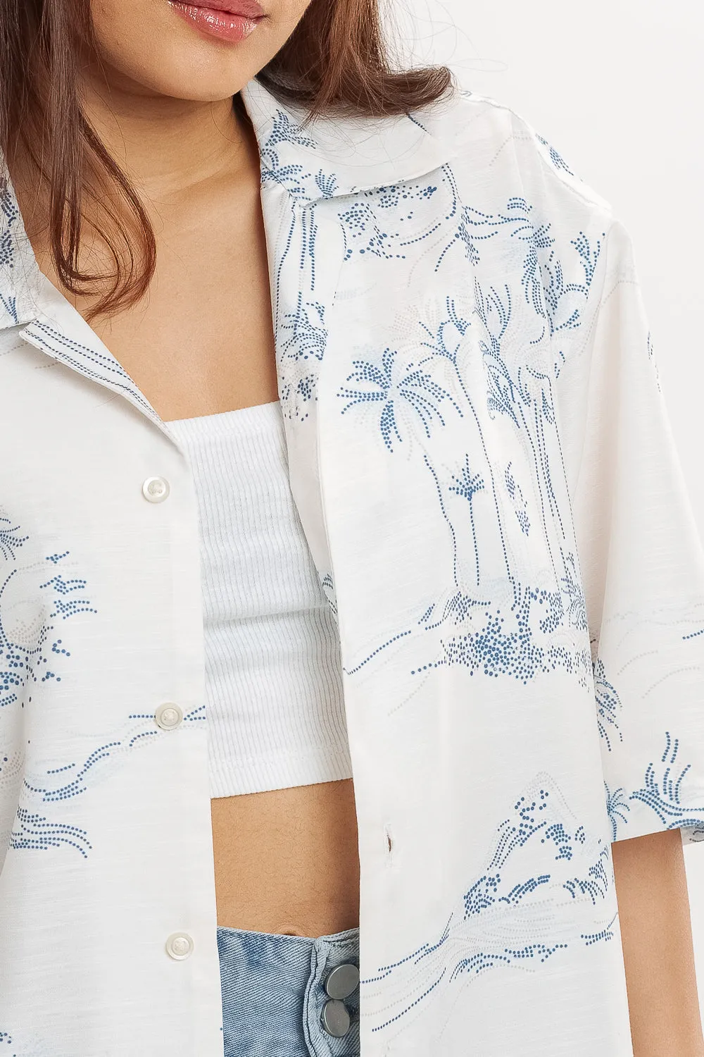 Tropical Print Shirt