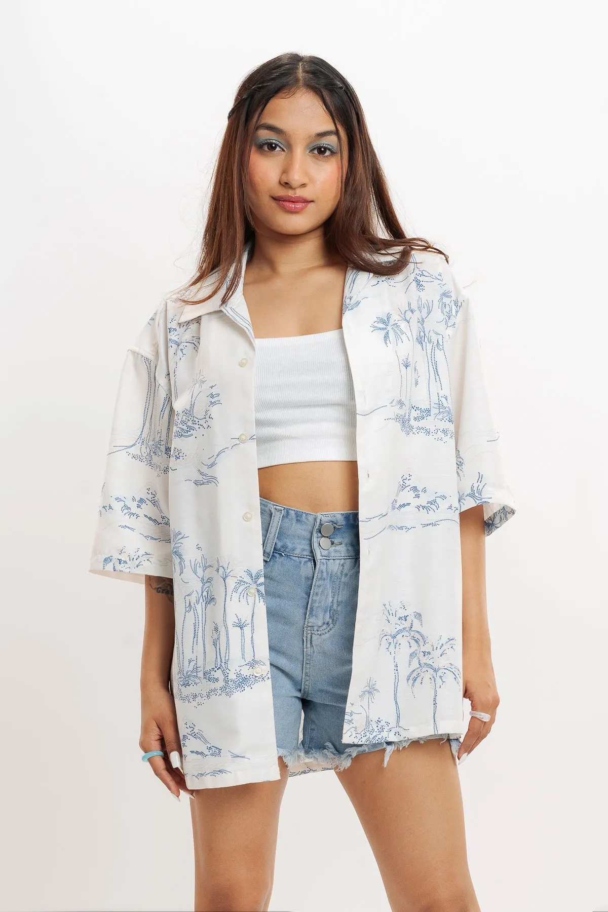Tropical Print Shirt
