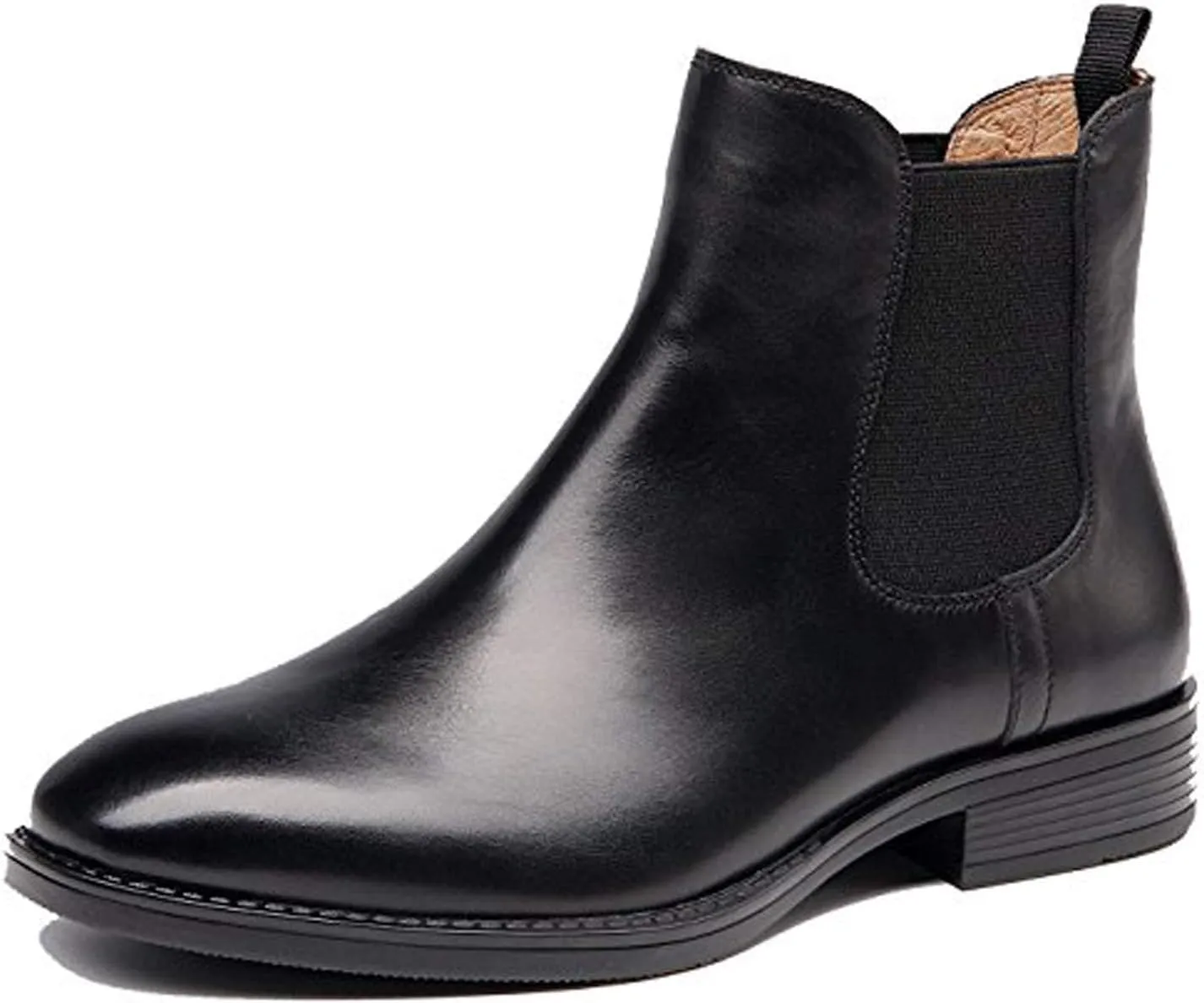 U-lite Womens Fall Winter Comfortable Stylish Leather Chelsea Ankle Boots Women Booties