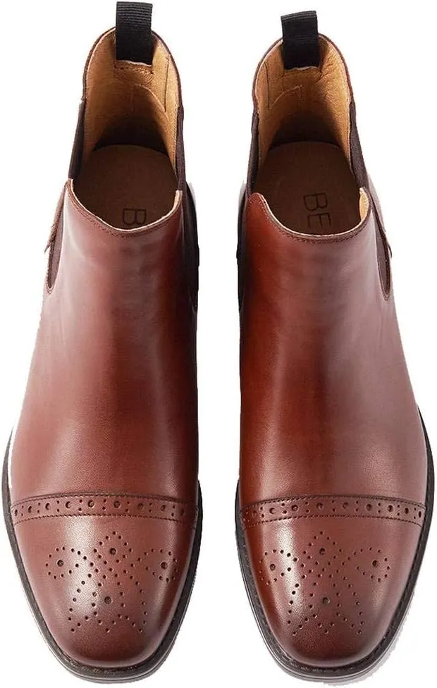 U-lite Womens Fall Winter Comfortable Stylish Leather Chelsea Ankle Boots Women Booties