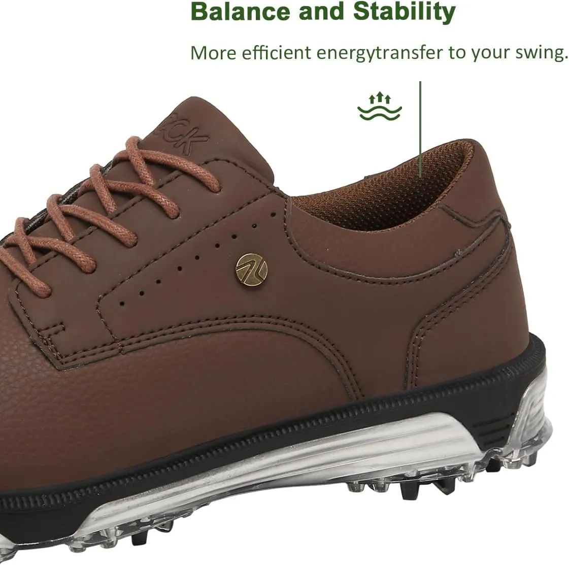 ULTIANT Mens Golf Shoes Traditions Spikeless Size 7.5-13