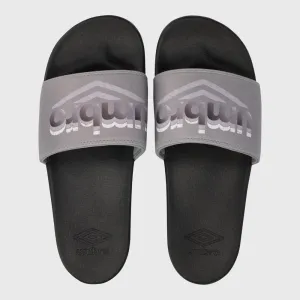 Umbro Mens Slide Grey/Black _ 182057 _ Grey