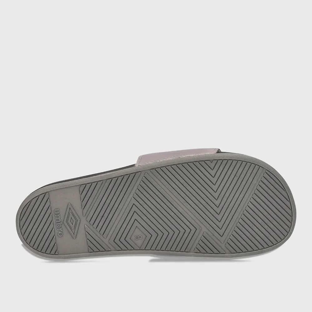 Umbro Mens Slide Grey/Black _ 182057 _ Grey