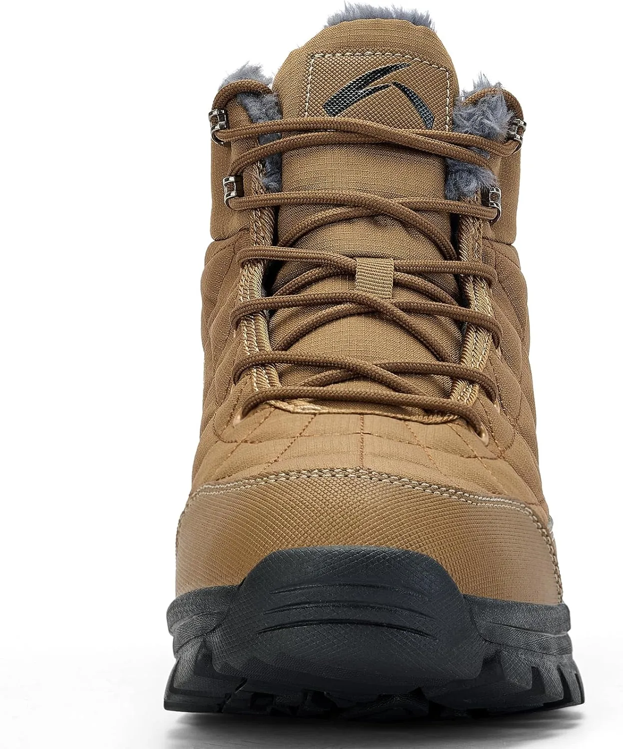 UPSOLO Men's Winter Warm Snow Work Boots