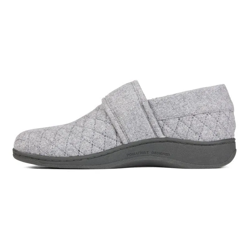 Vionic Women's Jackie Slippers- Light Grey