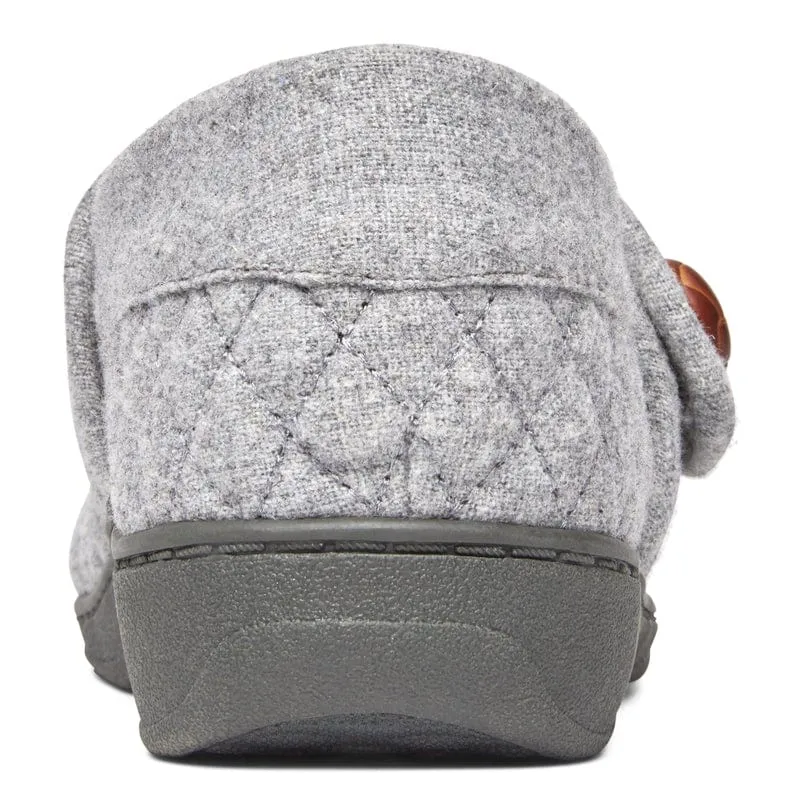 Vionic Women's Jackie Slippers- Light Grey