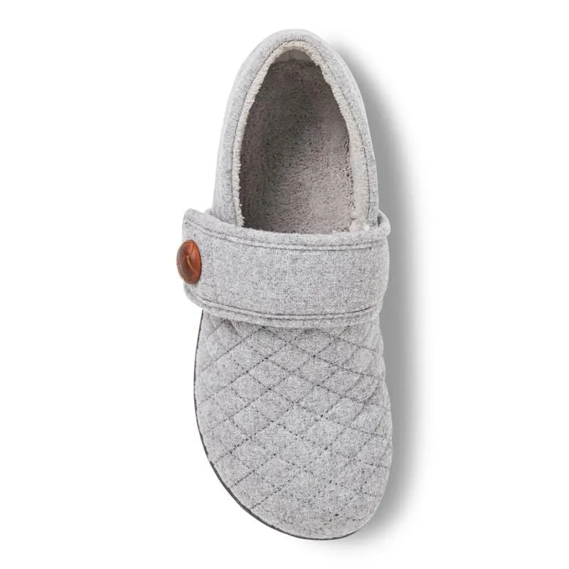 Vionic Women's Jackie Slippers- Light Grey