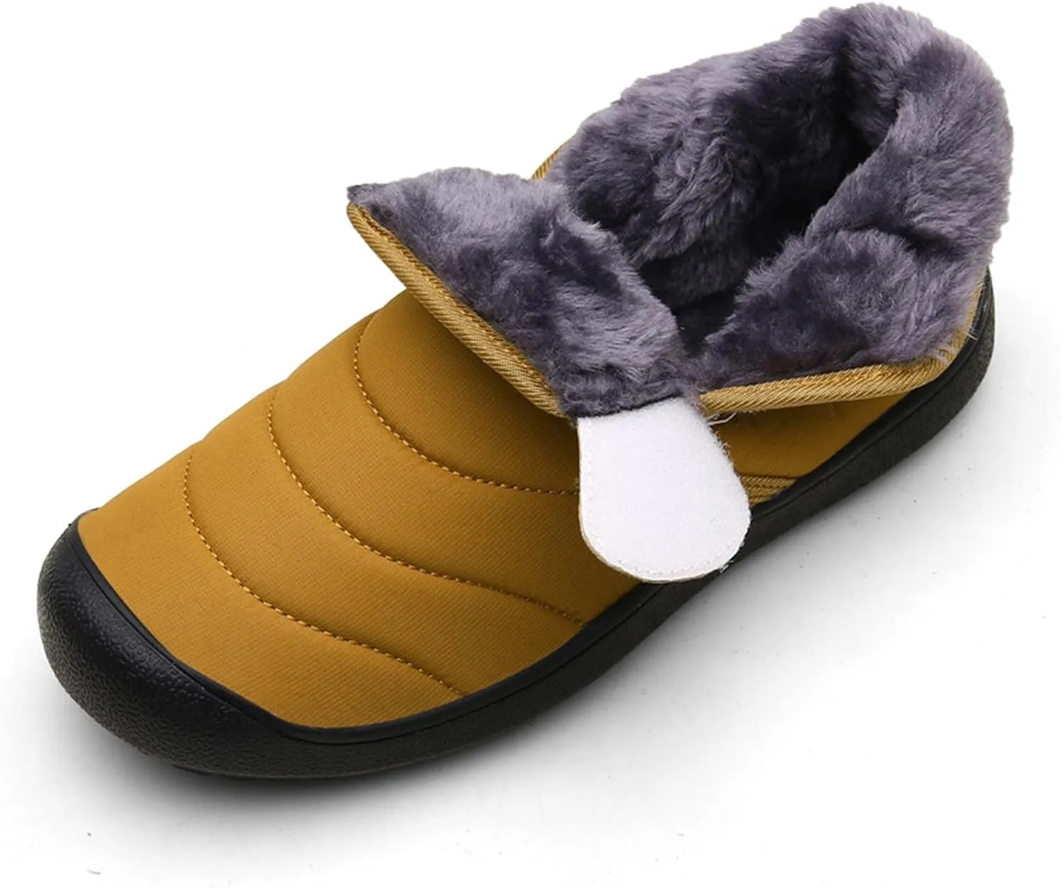 Winter Boots Women Wide Short Snow Boots Womens Comfortable Warm Barefoot Shoes Grounded Footwear Hiking Ankle Boots for Women Men Snow Booties