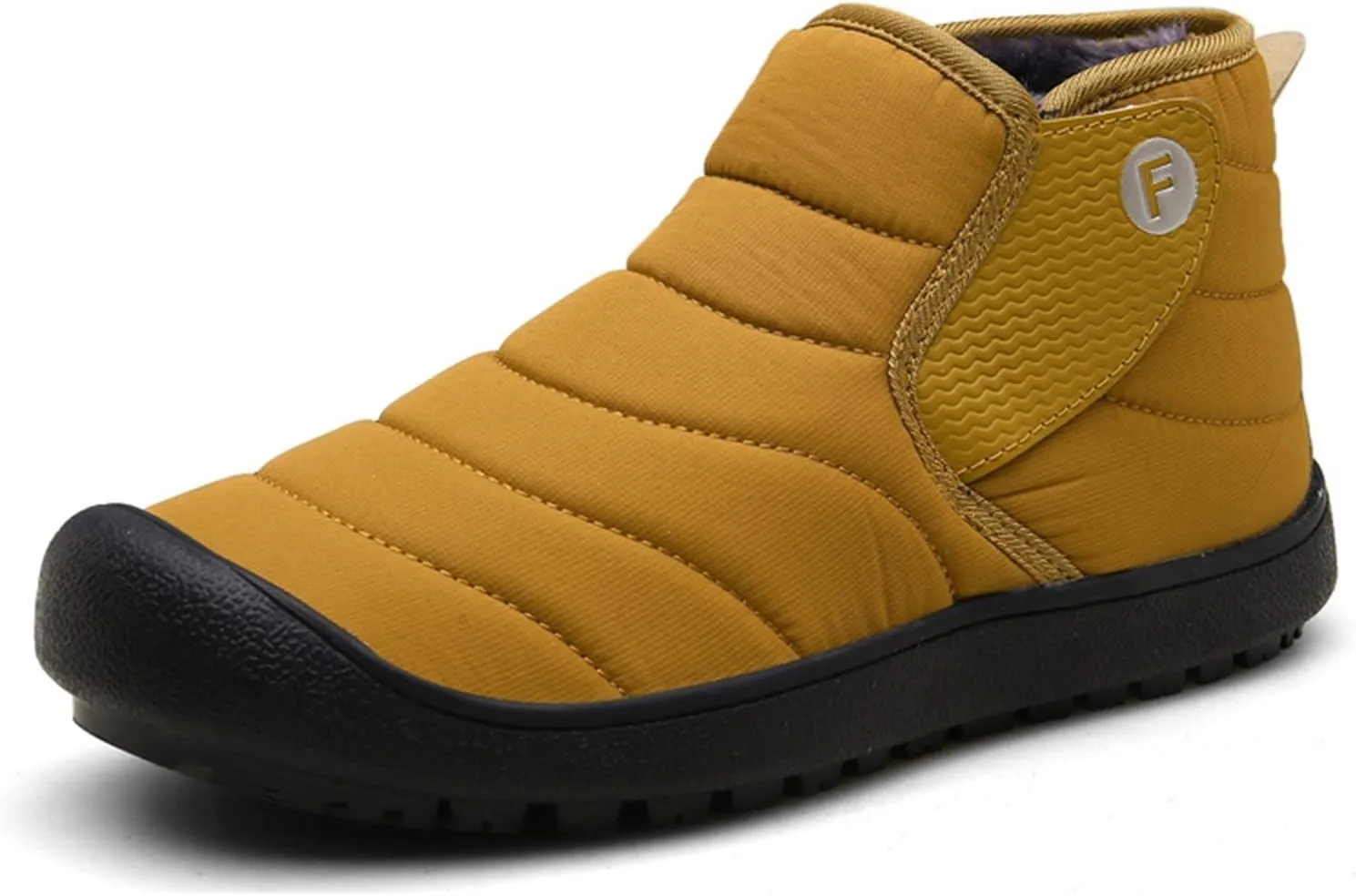 Winter Boots Women Wide Short Snow Boots Womens Comfortable Warm Barefoot Shoes Grounded Footwear Hiking Ankle Boots for Women Men Snow Booties