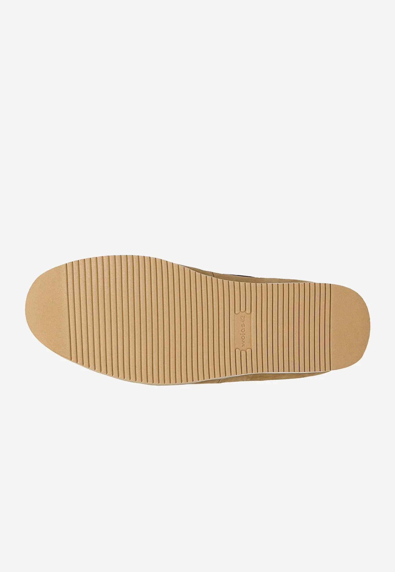 Wojas Men's Beige Leather Sneakers | 1011224