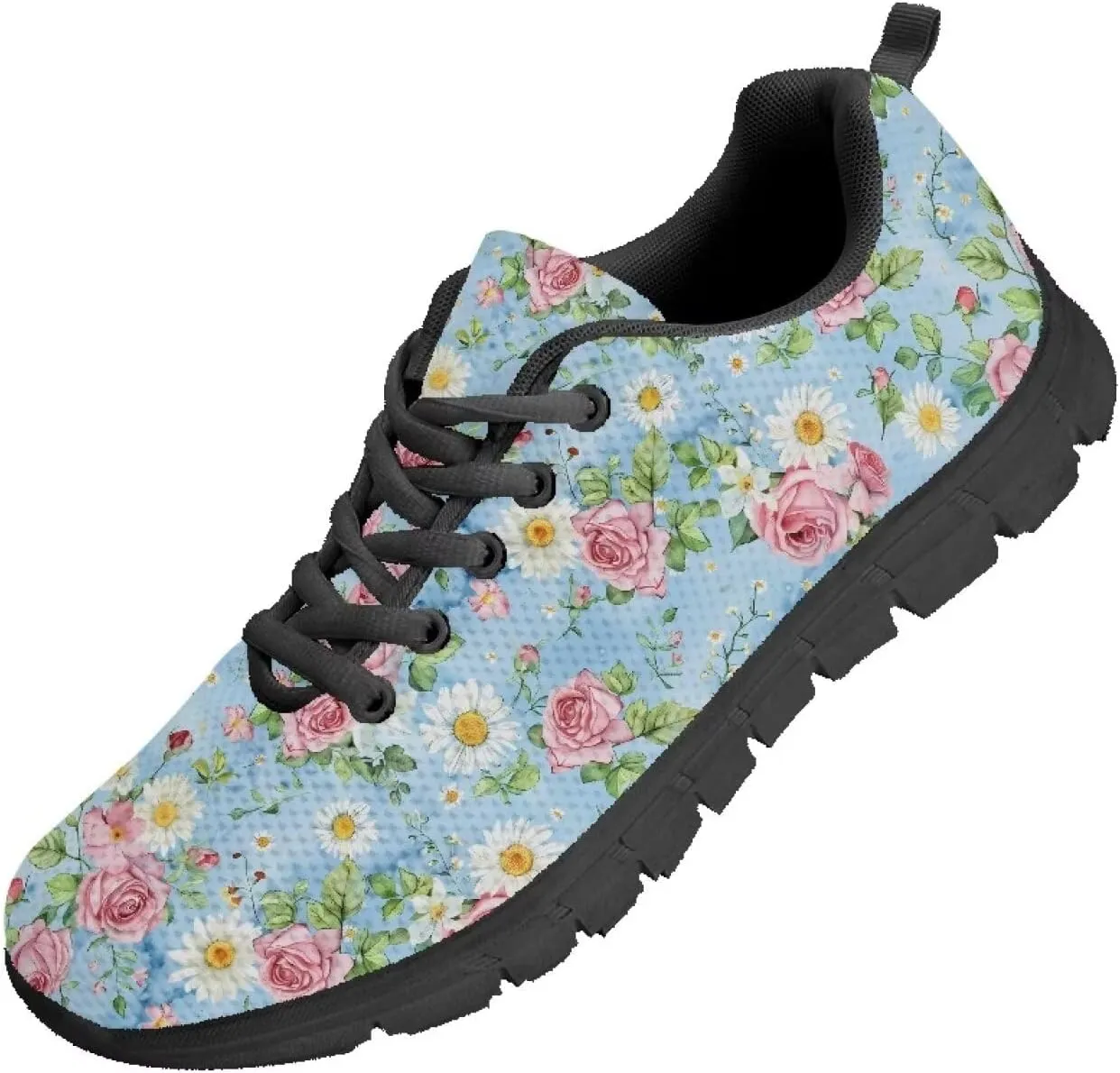 Women Slip On Sneakers Non Slip Gym Workout Shoes Breathable Lightweight Fashion Sneakers