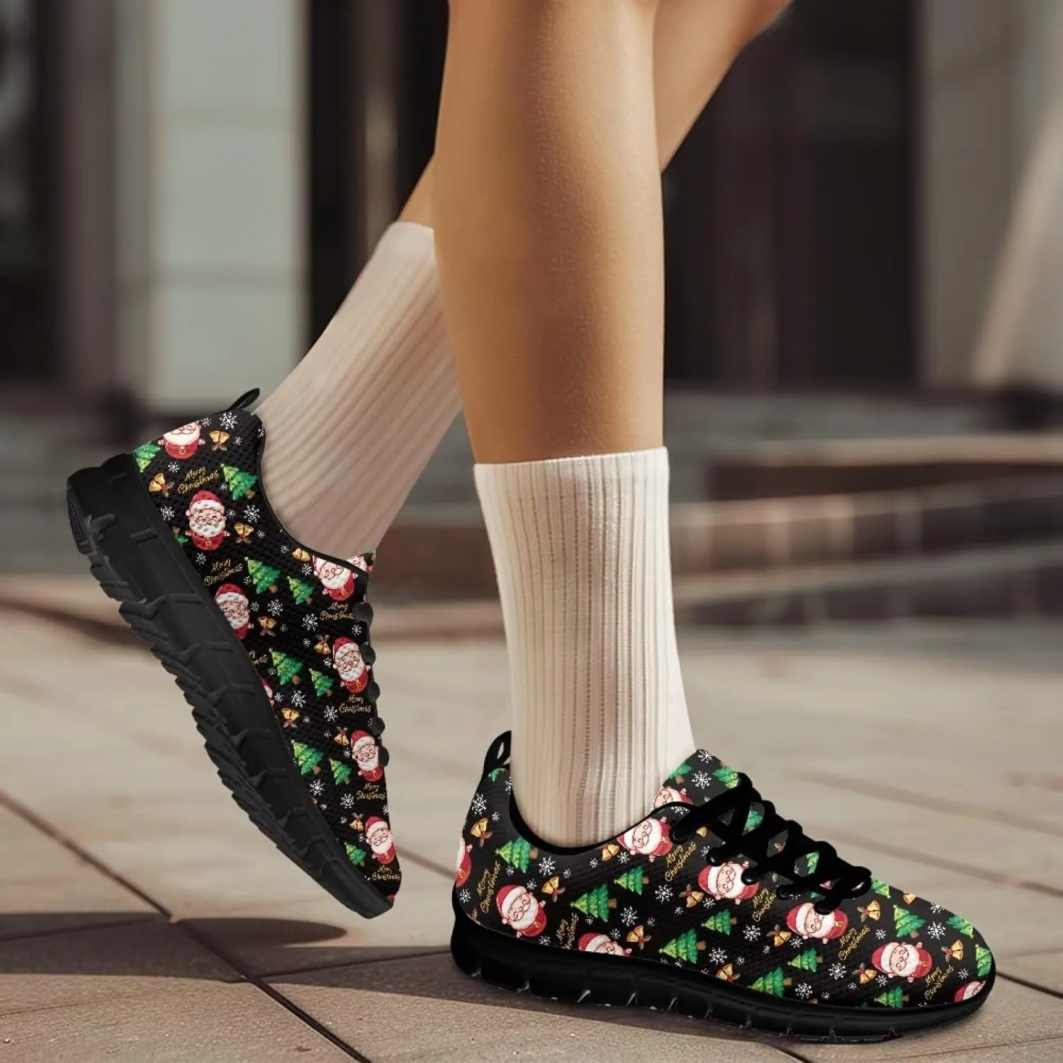 Women Slip On Sneakers Non Slip Gym Workout Shoes Breathable Lightweight Fashion Sneakers