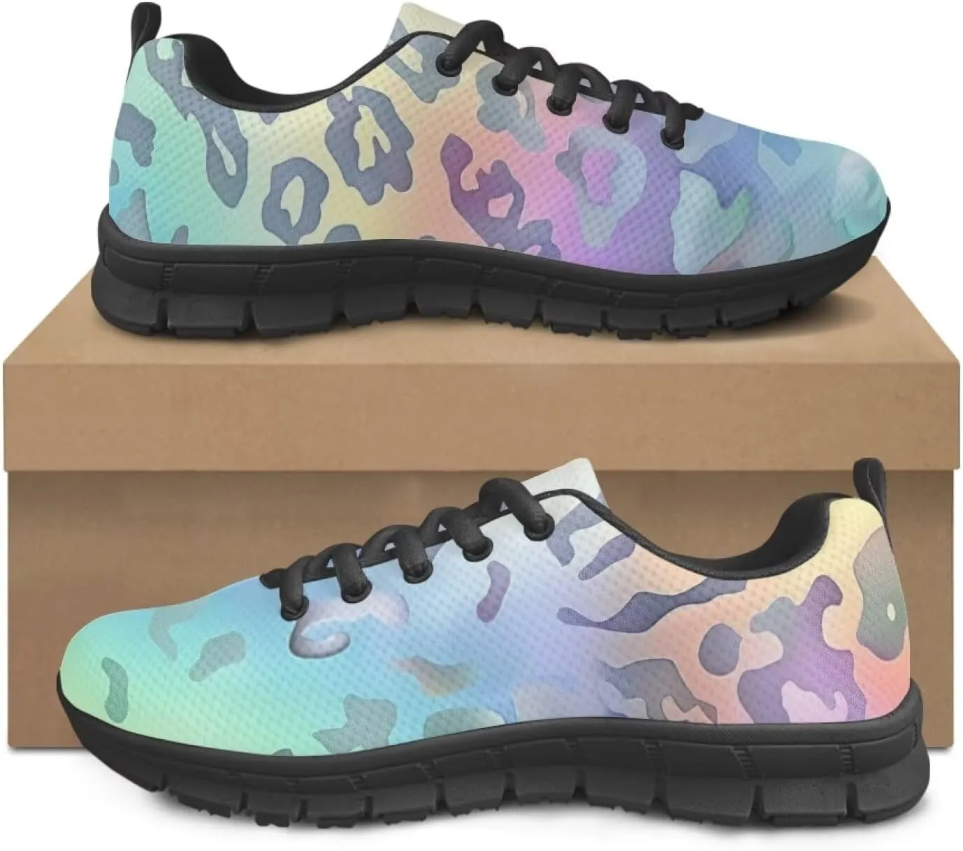 Women Slip On Sneakers Non Slip Gym Workout Shoes Breathable Lightweight Fashion Sneakers