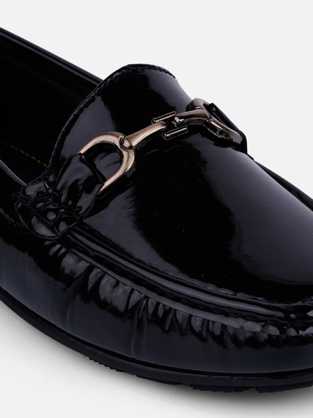 Women's Black Soft & Flexy Loafers (IU2006)