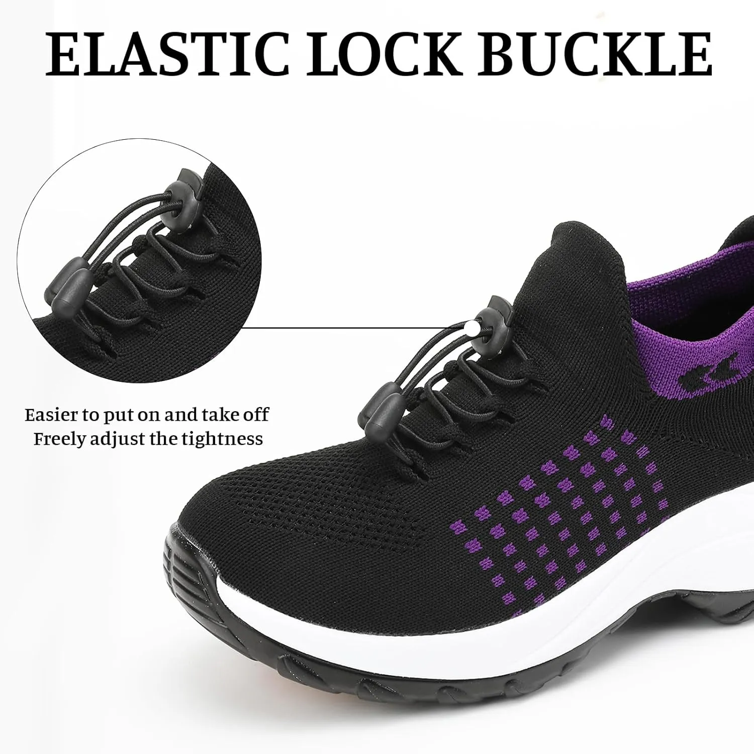 Womens Casual Sneakers Stretch Comfort Wear Orthowear Shoes Lightweight Comfortable Mesh Hollow Out Walking Shoes Orthopedic Breathable Non Slip Cushion Shoe