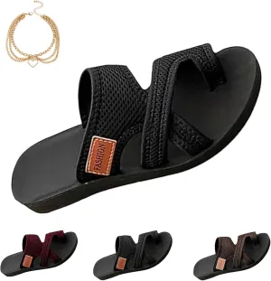 Women's Comfortable Breathable Mesh Flip Flops, Hollow Mesh FlipFlops with Arch Support Comfortable Beach Sandals
