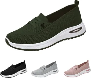Women's Shoes Orthopedic Sneakers Comfortwear Plantar Fasciitis for Women Walking Shoe with Arch Support Slip On Barefoot