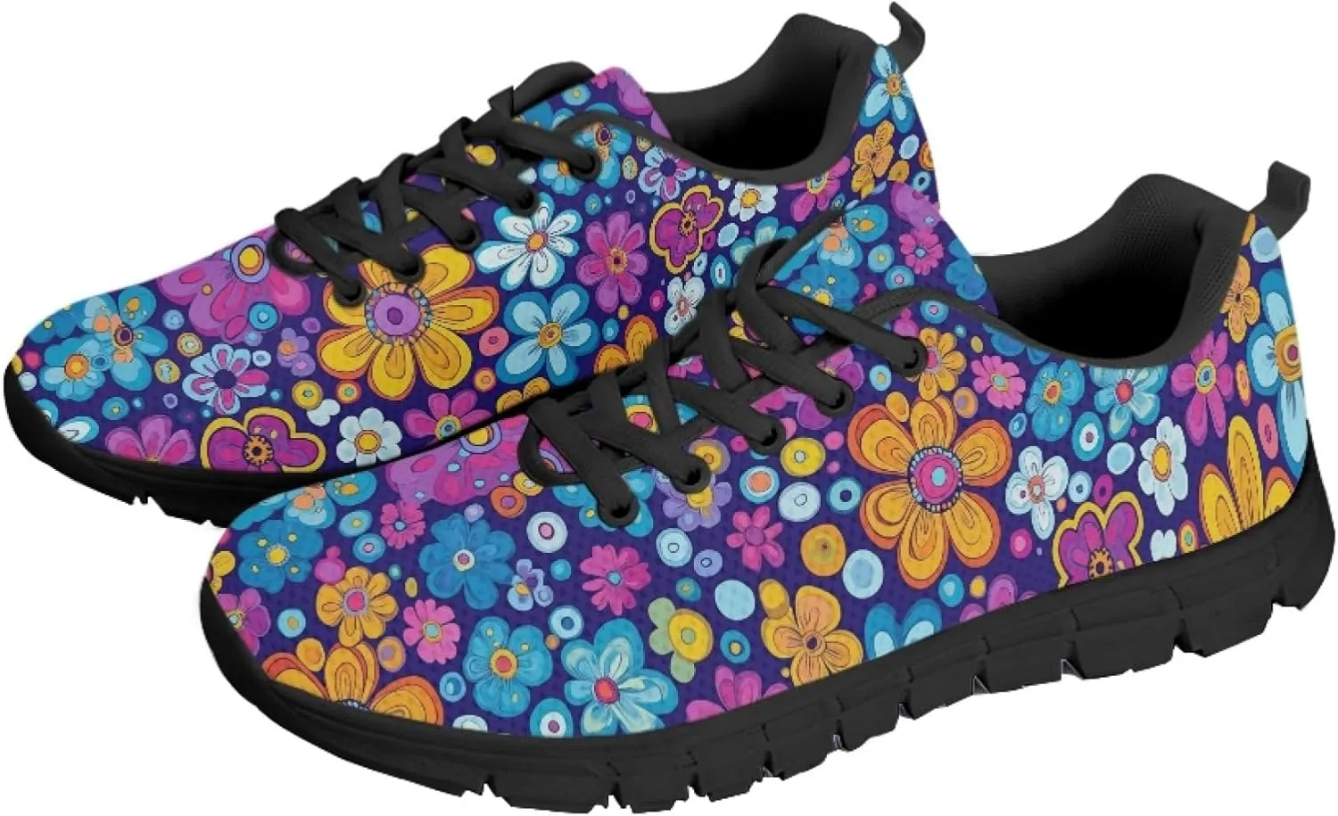 Women's Sports Trainer Running Sneakers Adults Causal Travel Shoes Outdoor Walking Low Heel Lace up Shoe Breathable Flexible for Lady