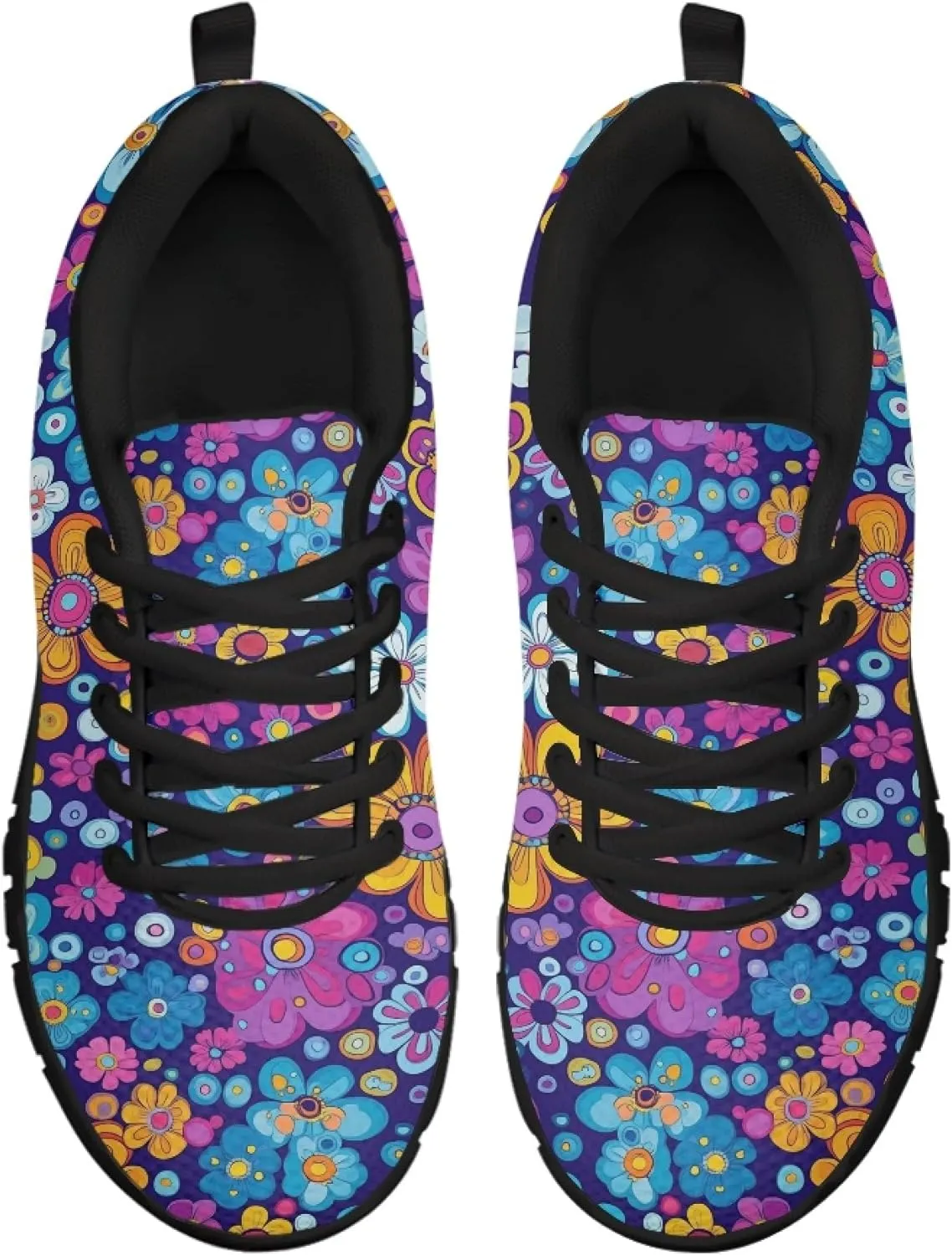 Women's Sports Trainer Running Sneakers Adults Causal Travel Shoes Outdoor Walking Low Heel Lace up Shoe Breathable Flexible for Lady