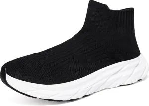 Womens Walking Shoes Mens Breathable Knit Slip On Sneakers Fur Lined Lining Winter Shoes for Women Work Gym Trainers Stylish Shoes
