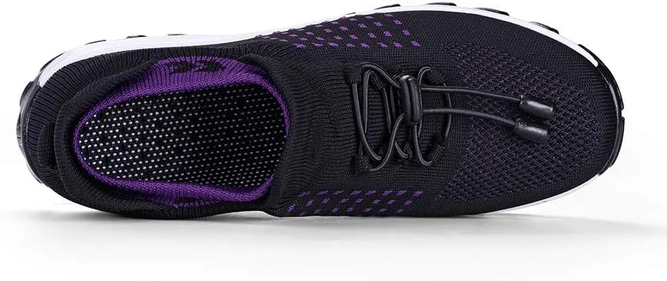 Women's Walking Shoes Sock Sneakers - Mesh Slip On Air Cushion Lady Girls Modern Jazz Dance Easy Shoes Platform Loafers