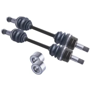 Yamaha Grizzly Kodiak 660 700  Front Axles and Wheel Bearing Set 2004 - 2021