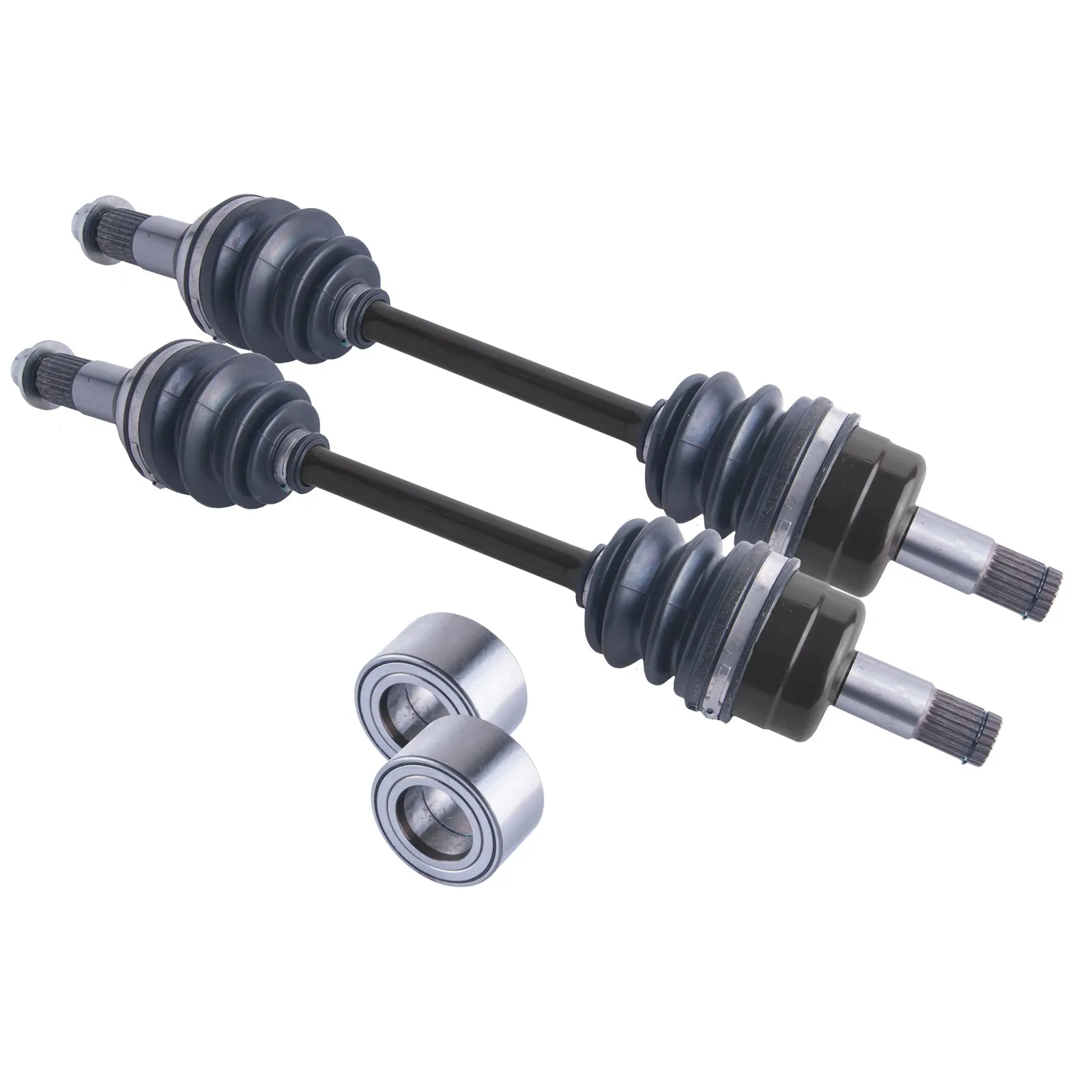Yamaha Grizzly Kodiak 660 700  Front Axles and Wheel Bearing Set 2004 - 2021