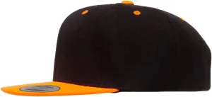 YP Classics 6089 Premium Wool-Blended 6 Panel High Profile Flat Bill Snapback Cap | Bulk Packs Available